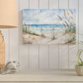 Brown Watercolor Painting Print on Wrapped Canvas U312329