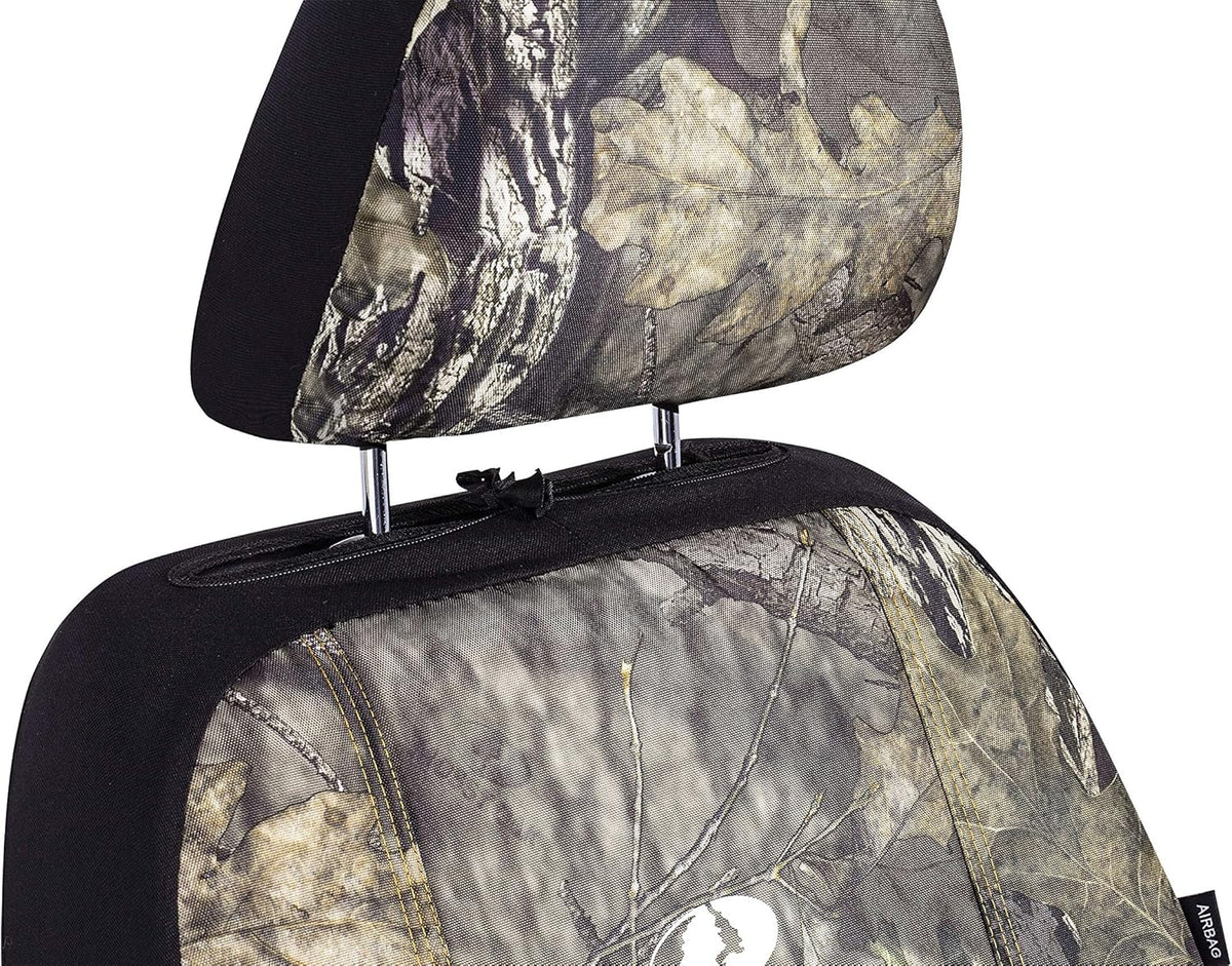 Camo Seat Covers Low Back PVC Canvas Airbag Compatible V326