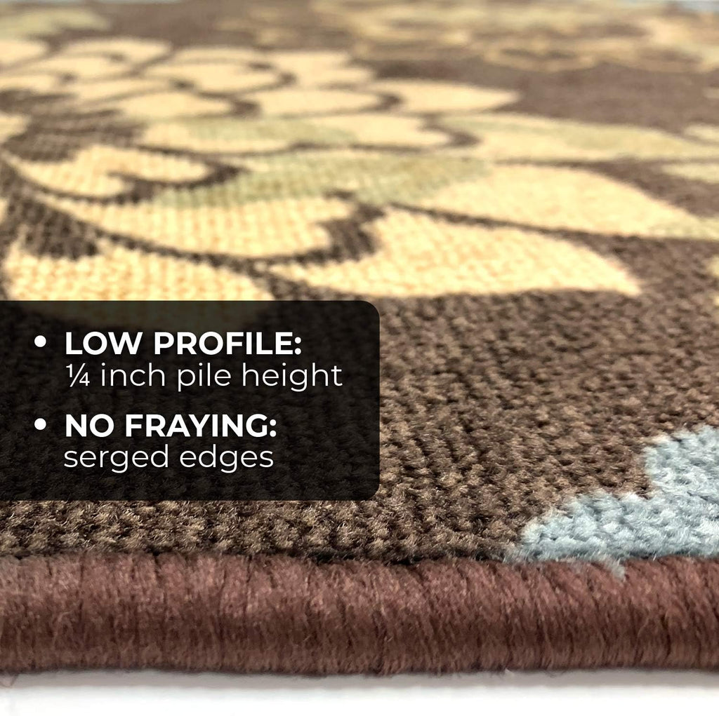 Skid-Resistant Carpet Runner 6 Feet X 26 Inches C767