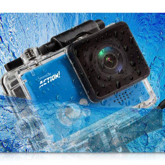 8.0 MP Ultra HD 4K Black Action Camera I757071
