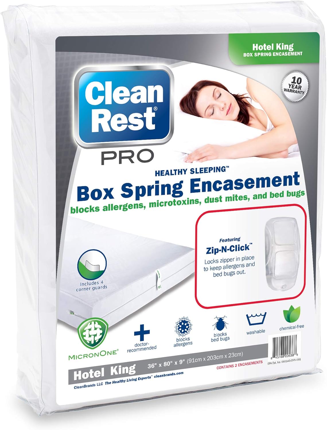 Zippered Box Spring Encasement Full X99658
