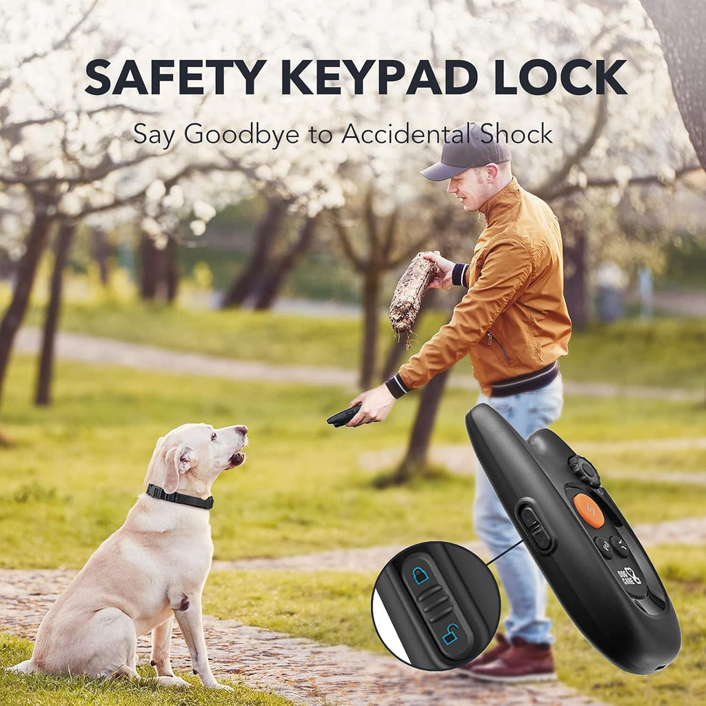 Rechargeable Dog Training Collar with Remote, 2 Receivers S137217