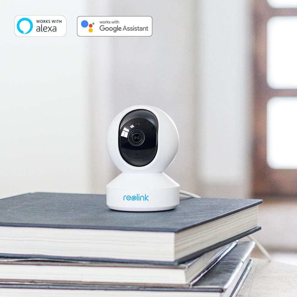 3MP HD Plug-in Indoor WiFi Security Camera, Pan Tilt, Night Vision, Pack of 2 N464875