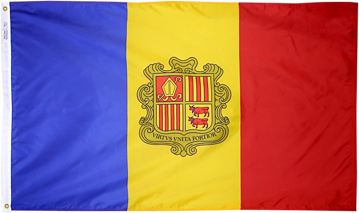 Andorra Flag 5x8 ft V79695