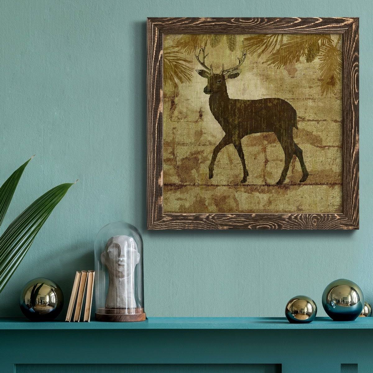 Framed Canvas W143