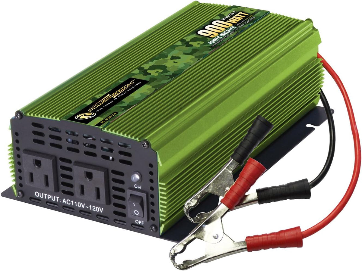 400 Watt 24V Modified Sine Wave Power Inverter with Dual 110V AC Outlets Z39228