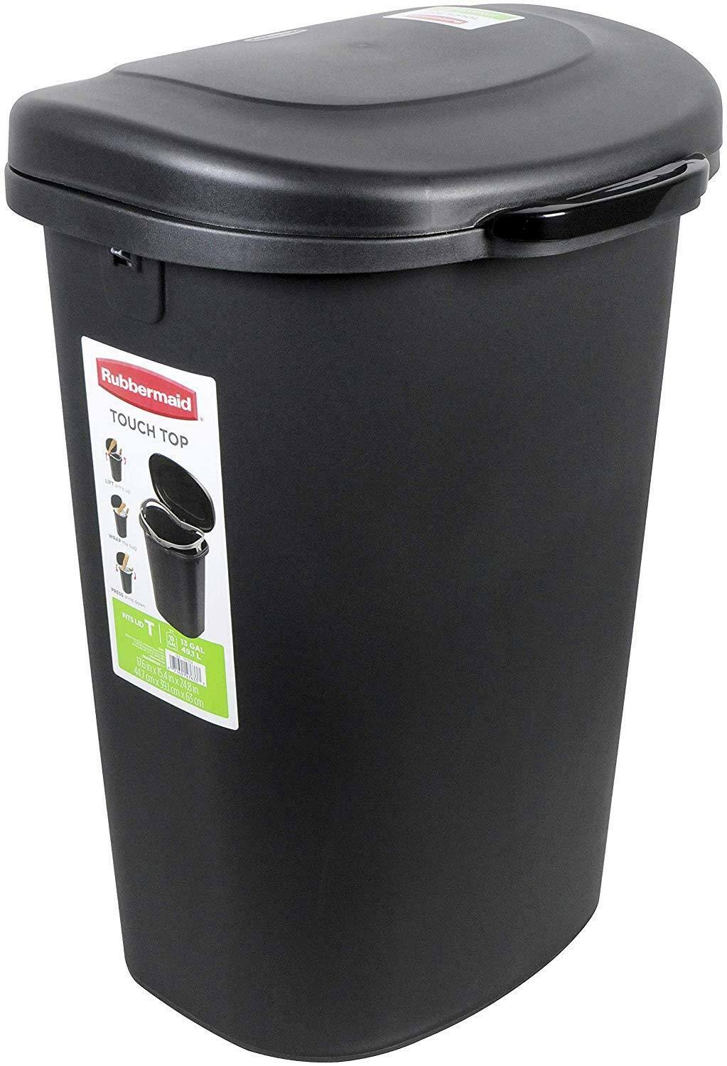 13 Gallon Black Trash Can G35880