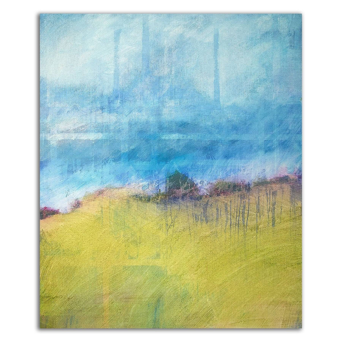 Interwoven Landscape Print on Canvas S677518