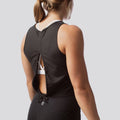 Black Crop Tank L65718