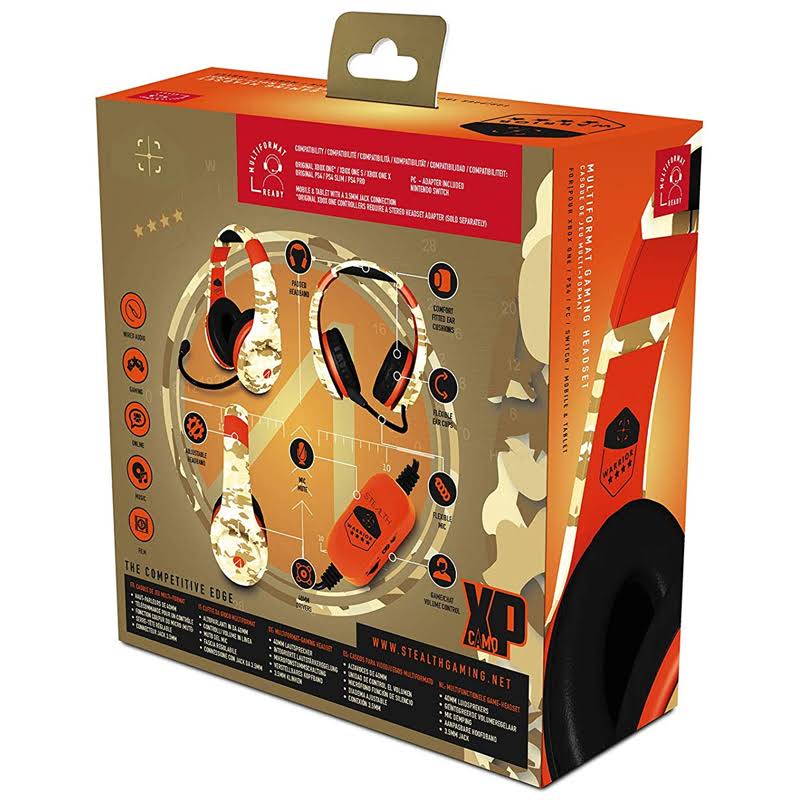 Desert Camo Stereo Gaming Headset X169785