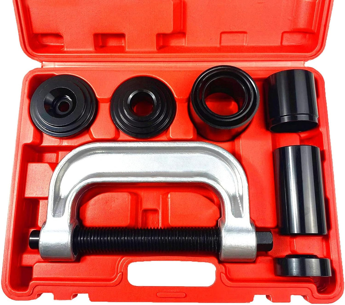 Heavy Duty Ball Joint Press & U Joint Removal Tool Kit with 4x4 Adapters V455