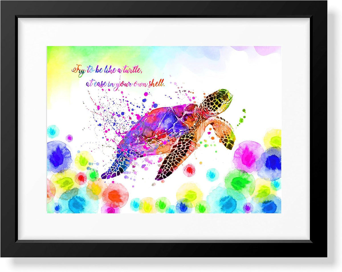 Pink Sea Animals Canvas Wall Art Z823770