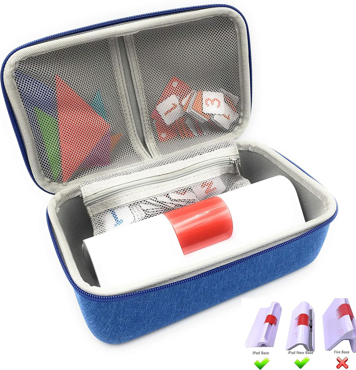 Hard Carrying Case Storage Organizer (Pink) B442
