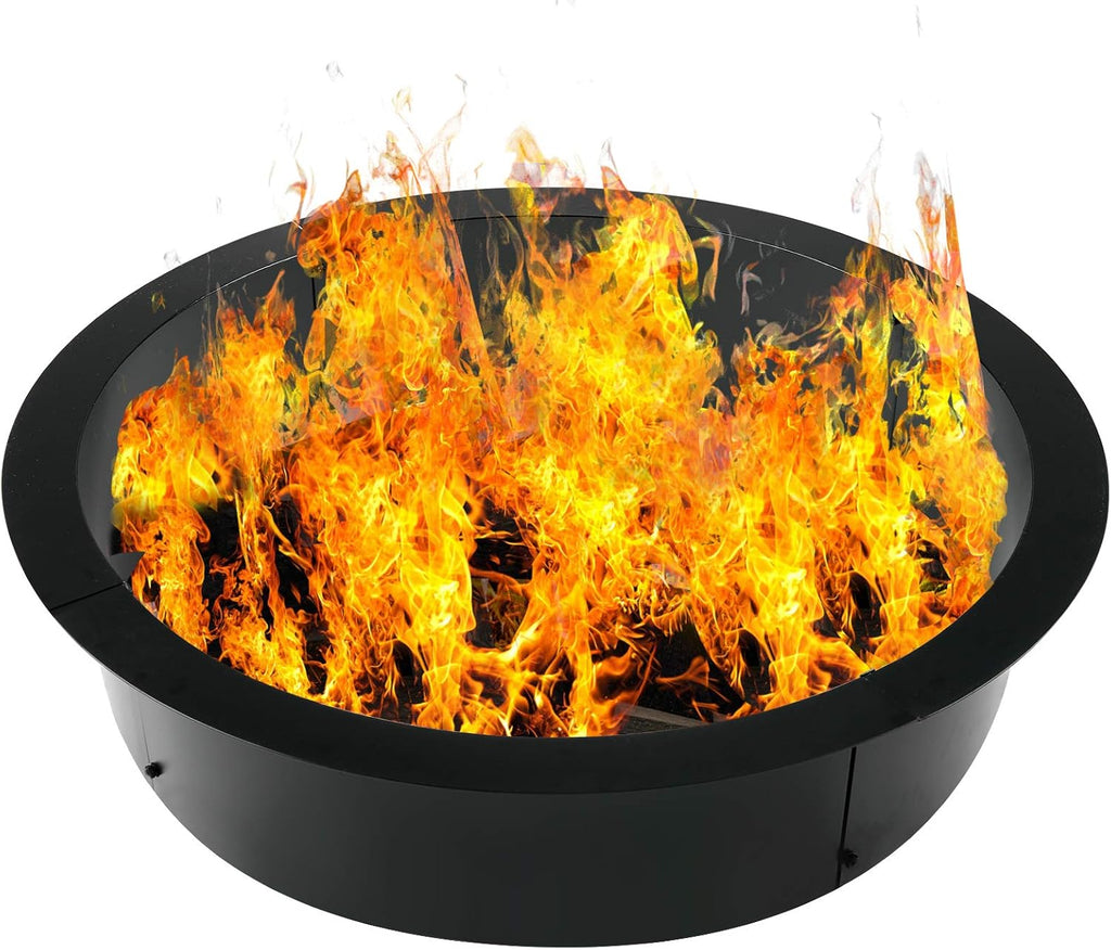 42 Inch Fire Pit Ring Heavy 2mm Steel W281