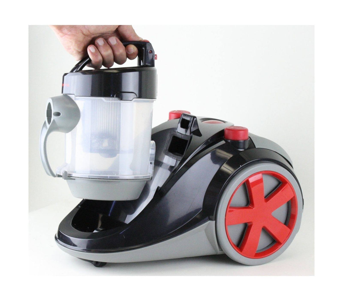 Bagless Canister Cyclonic Vacuum with HEPA Filter E32712