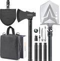 High Carbon Steel Tactical Camping Shovel with Axe S461098
