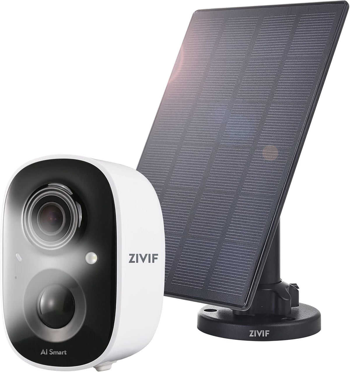 Wireless Solar Security Camera with Spotlight C139