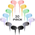 Kids Earbuds 30 Pack In-Ear Headphones P94404