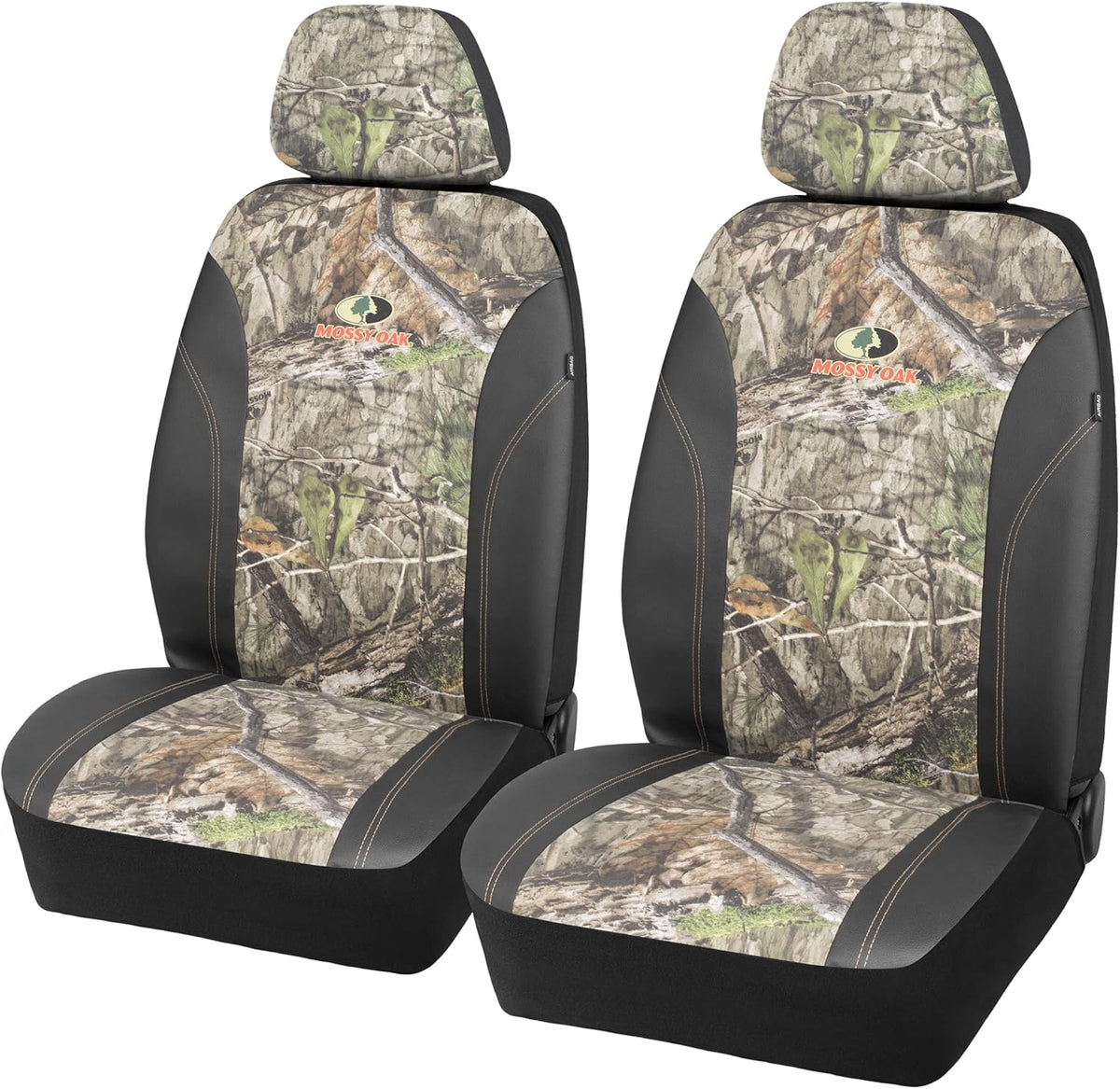 Camo Seat Covers Low Back PVC Canvas Airbag Compatible V326