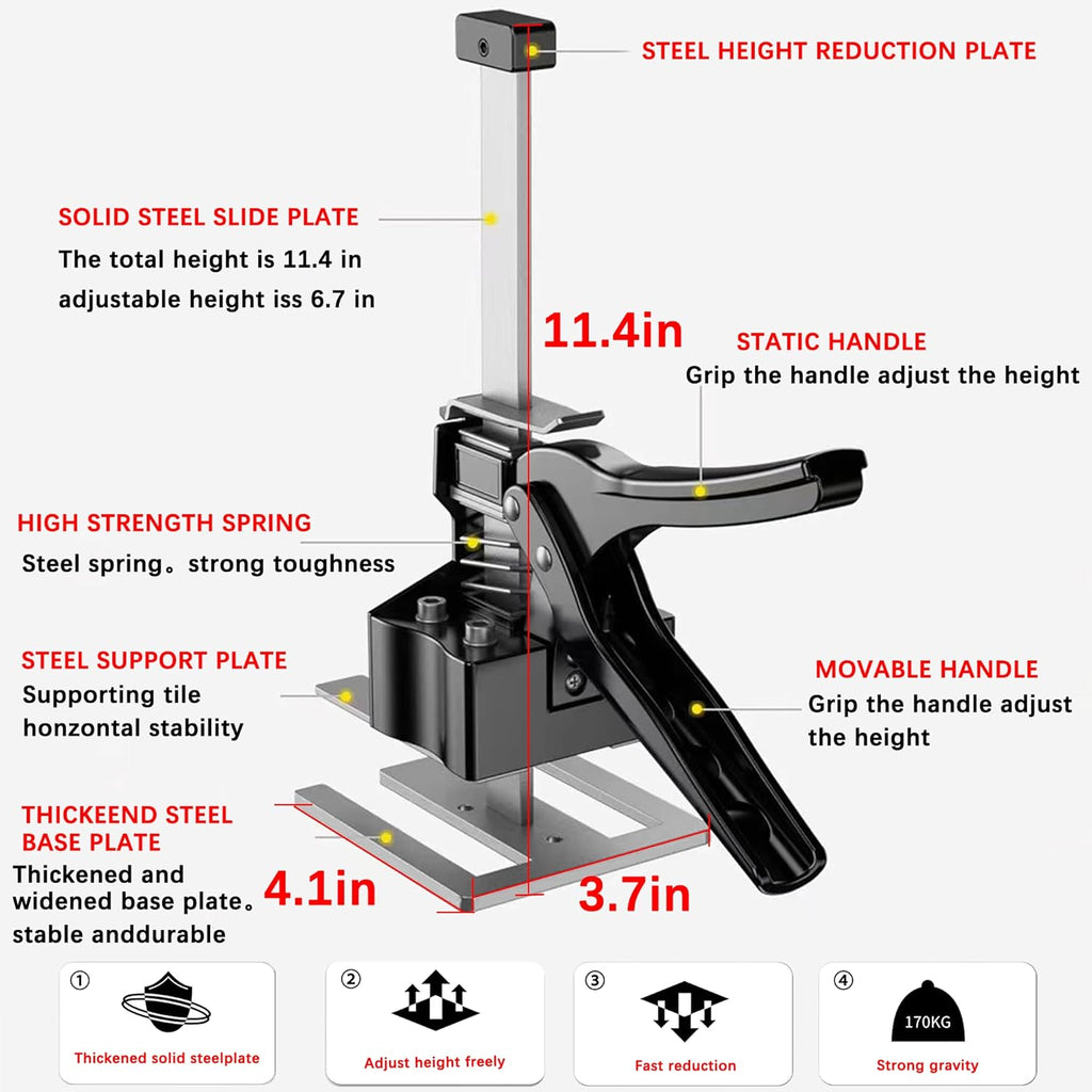 Labor Saving Arm 2PCS Multi-Function Hand Tool Jack P34321