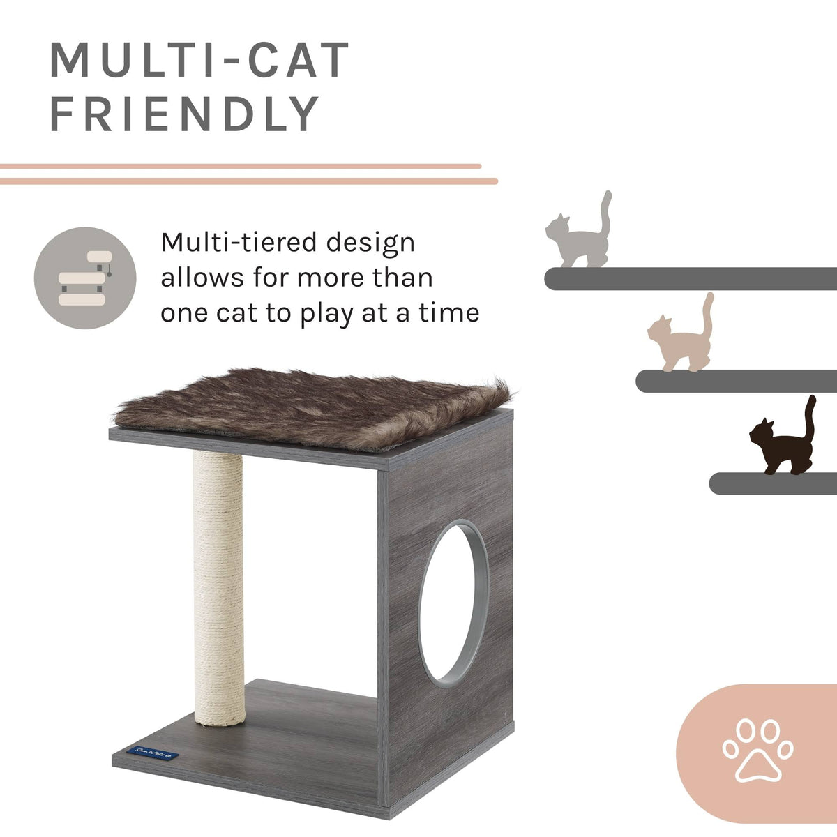 Brown Cat Tree Q43240