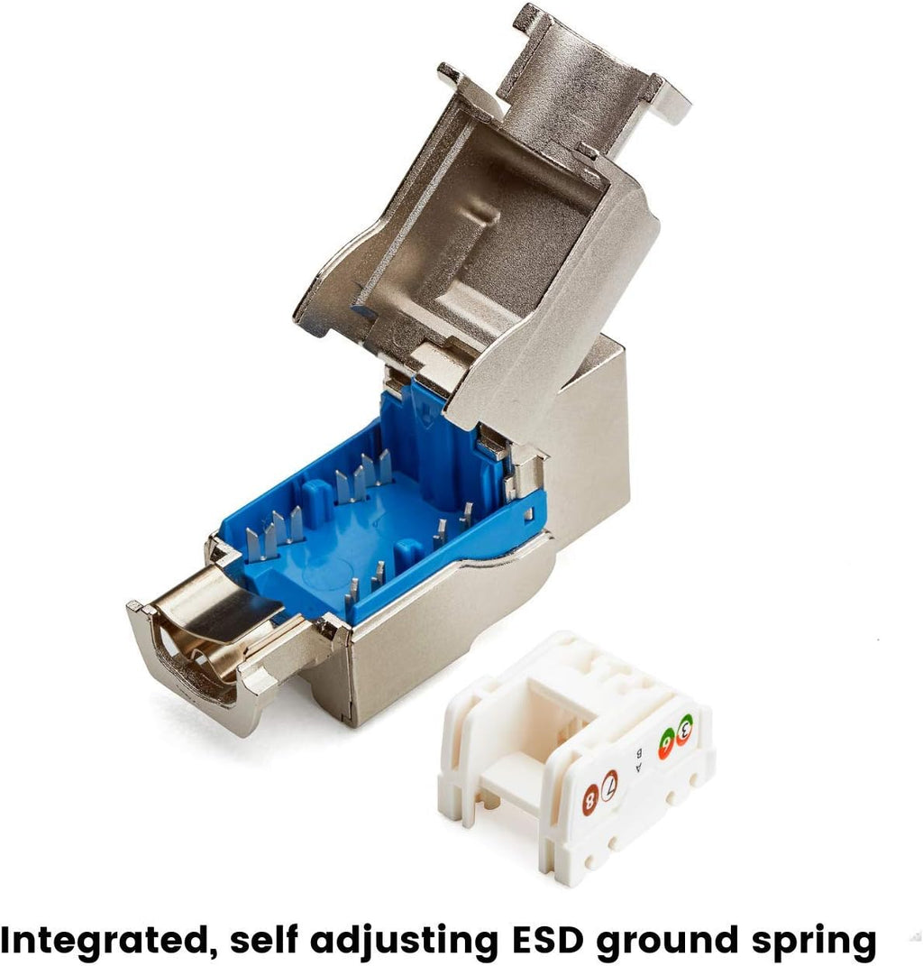 Cat5e Shielded Keystone Jack 12 Pack J5386