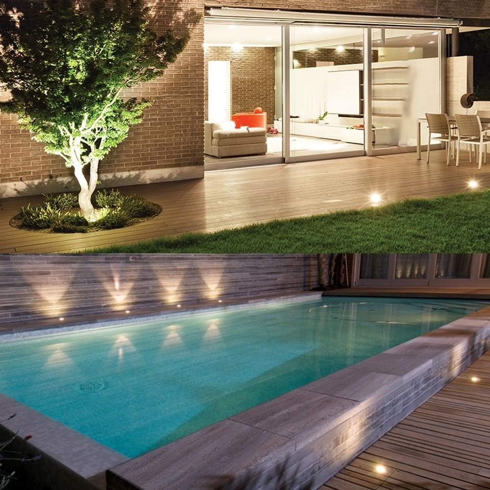 Low Voltage Waterproof 5W Warm White 3000K LED Landscape Lights 6 Pack R6837