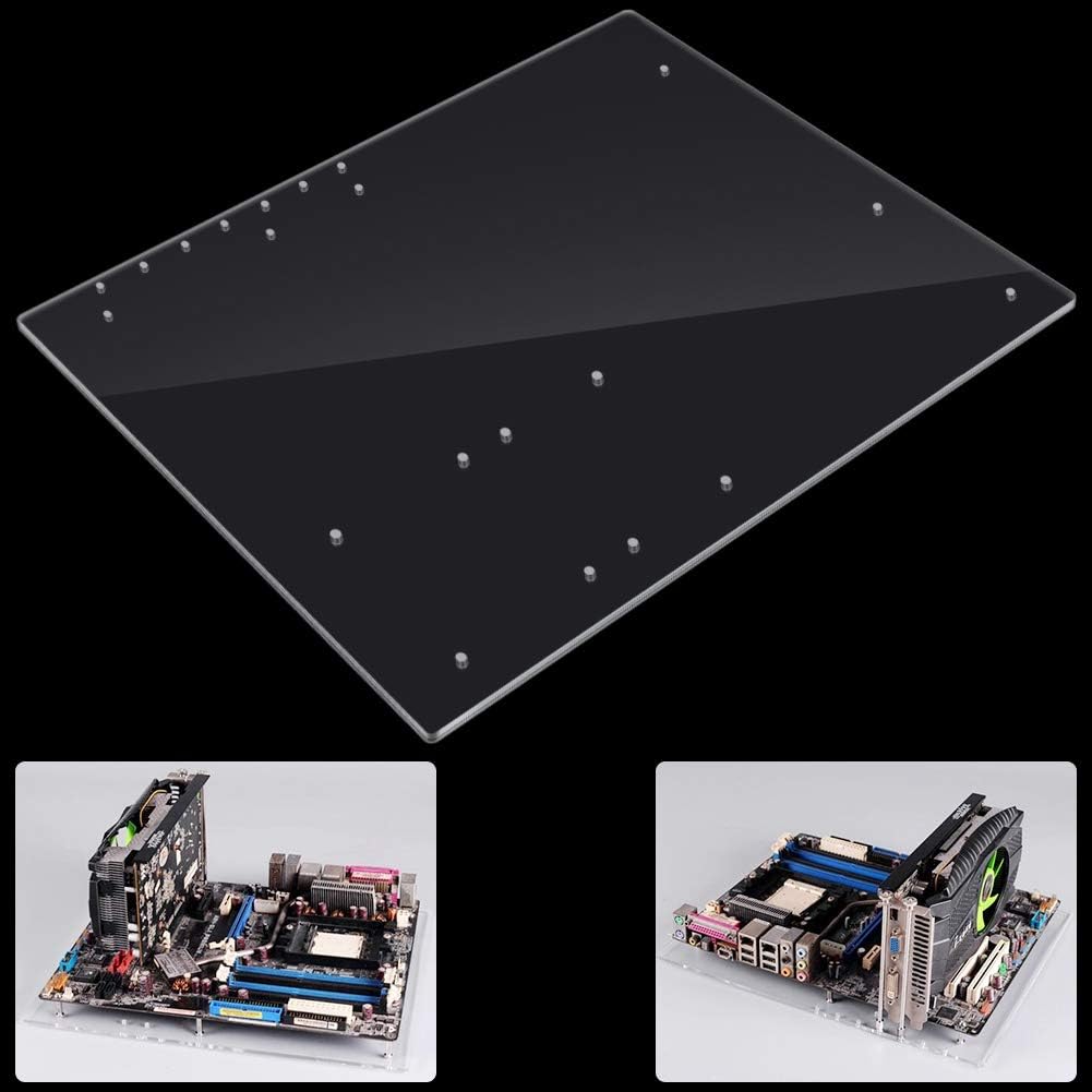 Transparent Acrylic Open Frame Computer Case Pack of 2 A9824