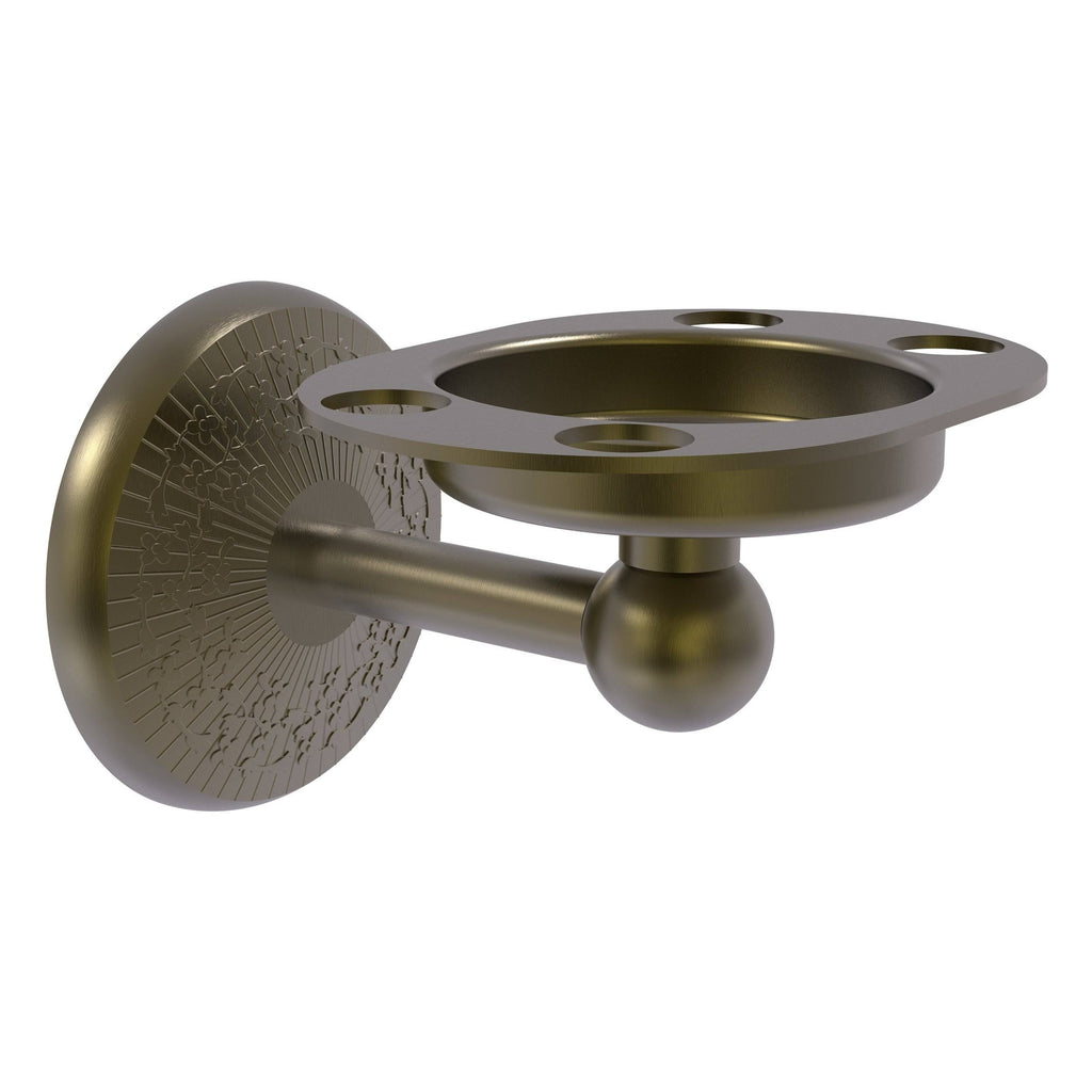 Antique Brass Tumbler and Toothbrush Holder W618658