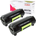 Remanufactured Toner Cartridge 2 Blacks W52905