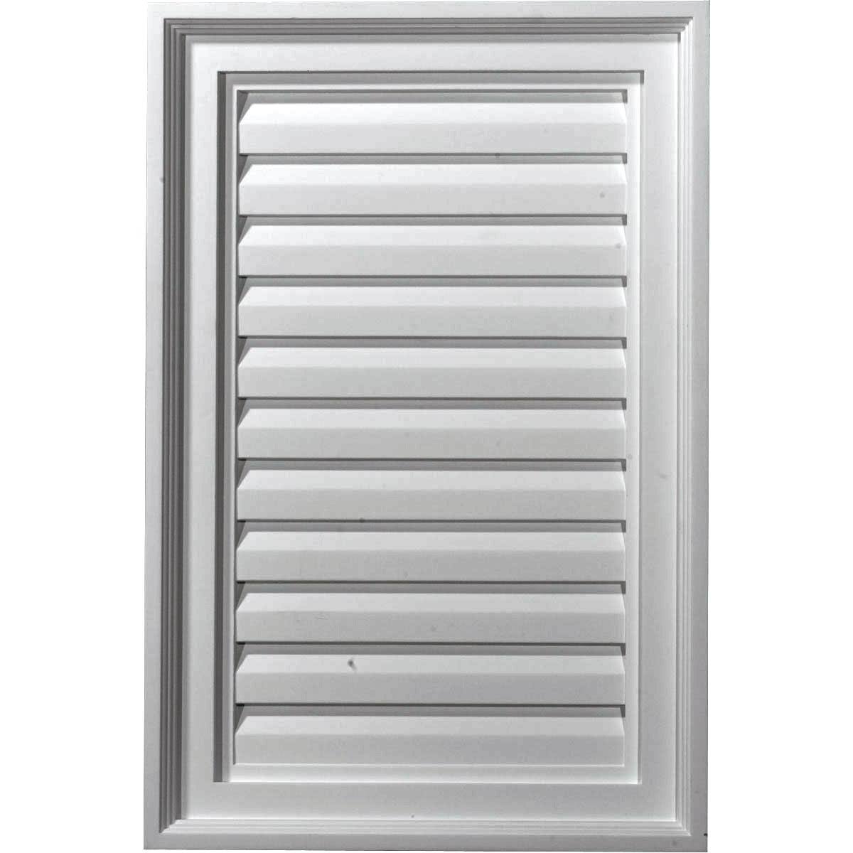 Vertical Urethane Gable Vent Louver I163