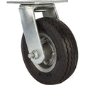 6in Swivel Flat-Free Rubber Foam Filled Caster 200lb Cap Sawtooth Tread I511036