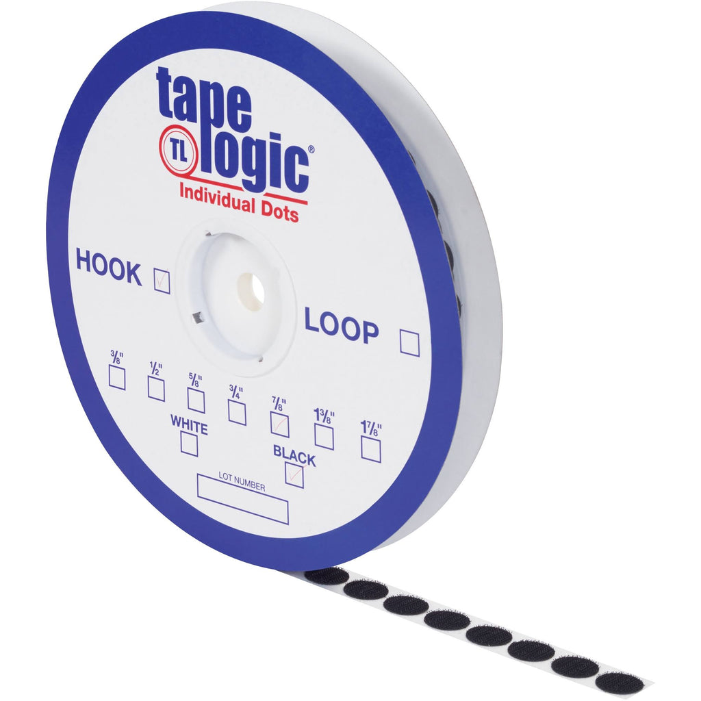 Black Tape Dots 600/Case W50402