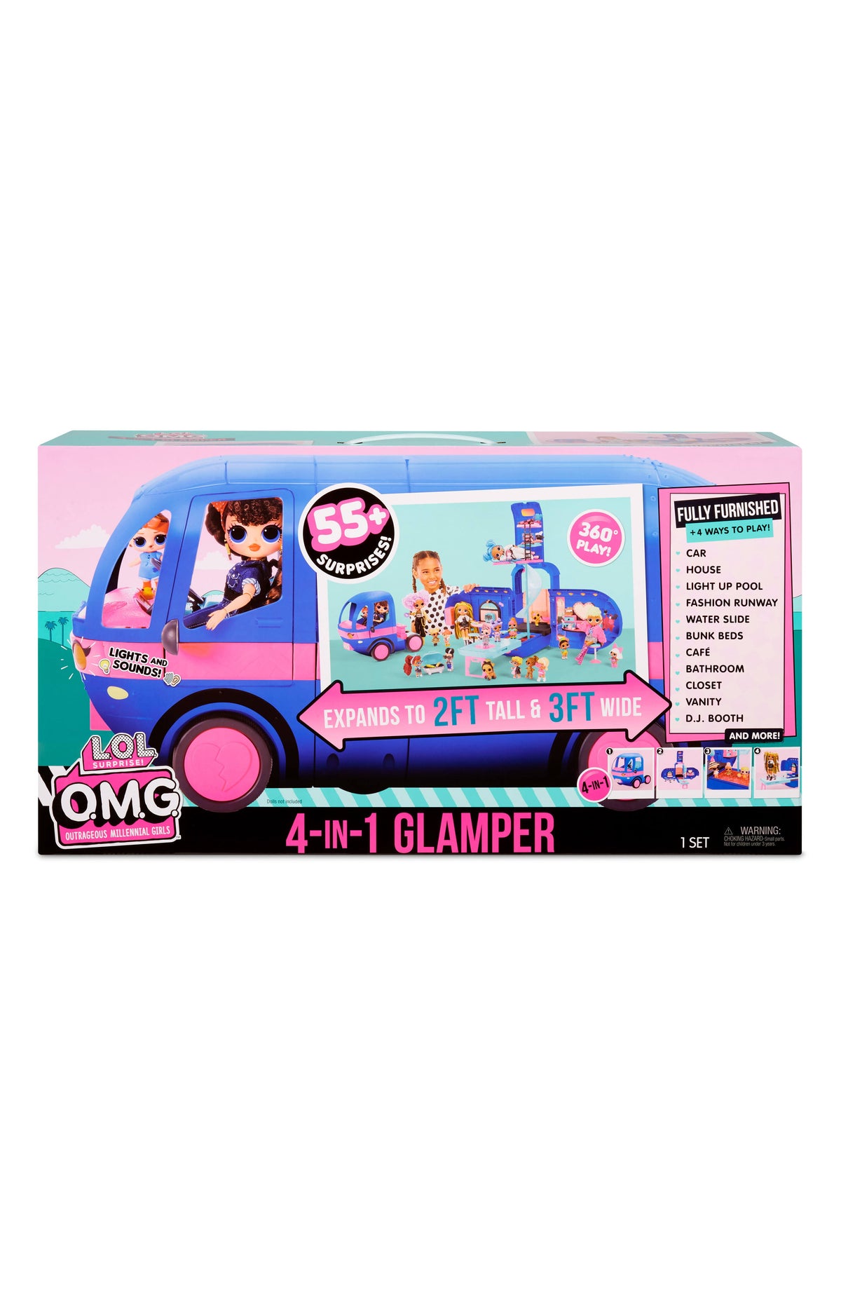 4-in-1 Glamper Fashion Camper B269