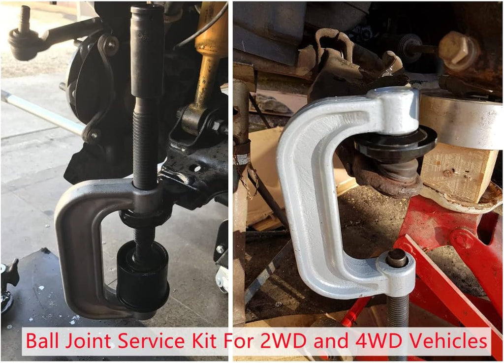 Heavy Duty Ball Joint Press & U Joint Removal Tool Kit with 4x4 Adapters V455