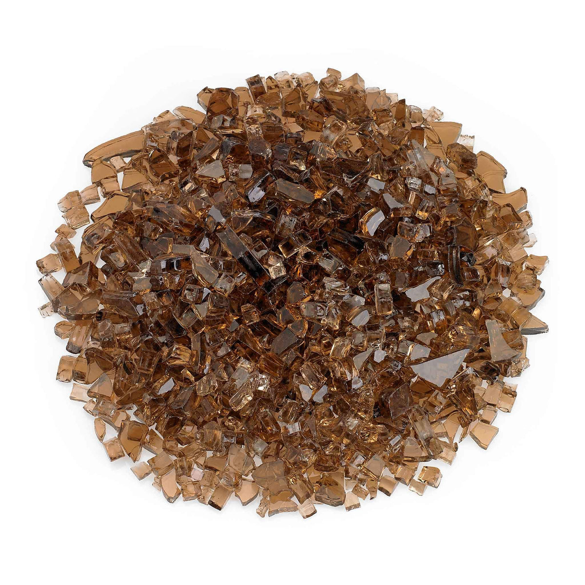 1/4 in. Reflective Fire Glass 10 lbs. Bag N7954