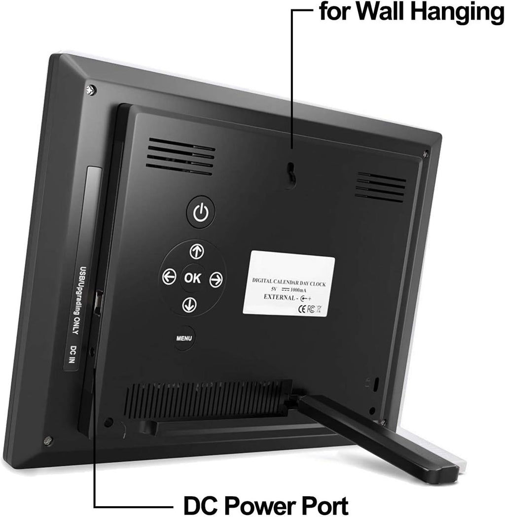 Digital Calendar Alarm Day Clock with Remote Control E1501