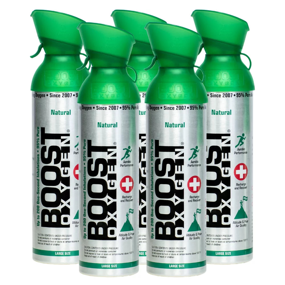 Natural 10 Liter Oxygen Canister 5-Pack R913757