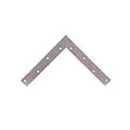Galvanized Steel Flat Corner Brace 8 by 1 inch Case of 5 W305