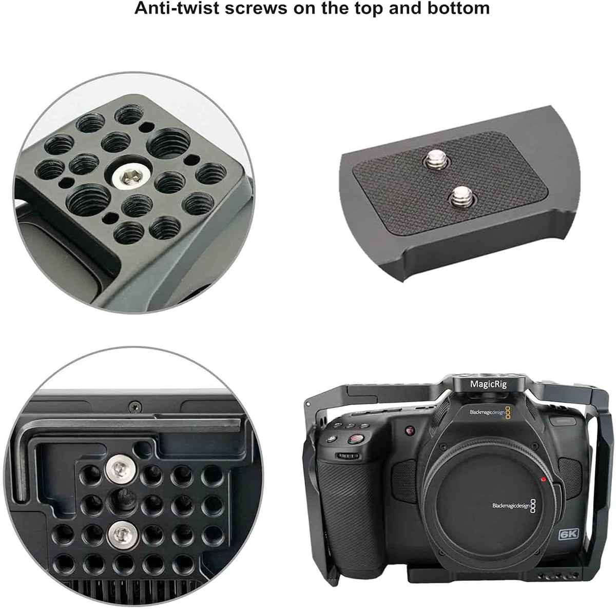 Camera Cage with Top Handle Q328273