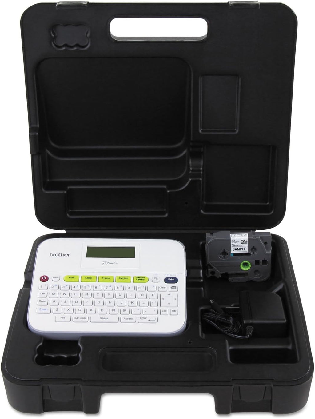 Compact Label Maker with Carry Case and Adapter S43828