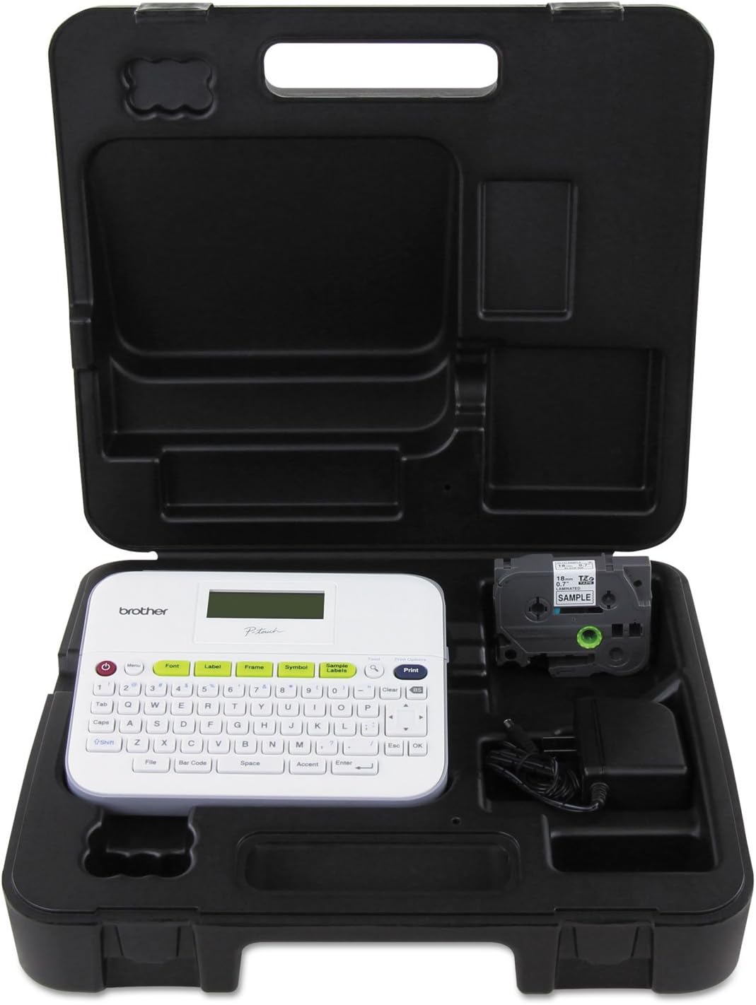 Compact Label Maker with Carry Case and Adapter S43828