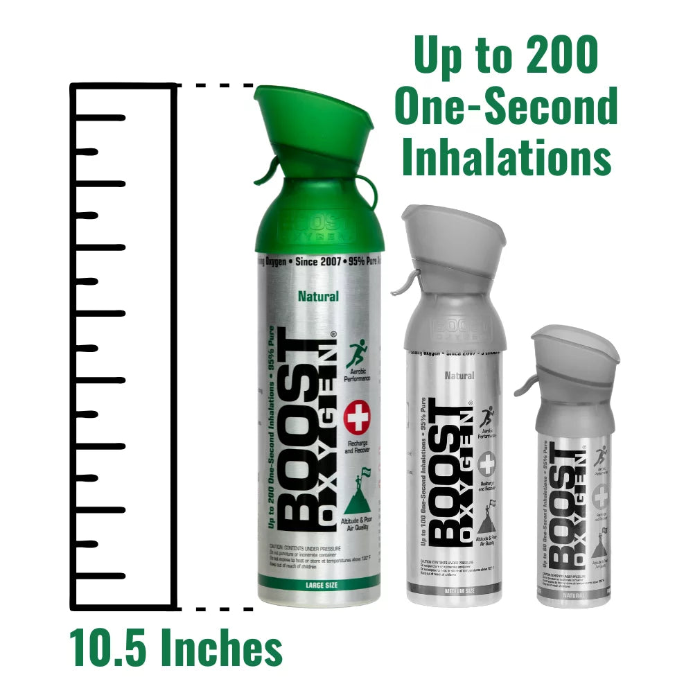 Natural 10 Liter Oxygen Canister 5-Pack R913757