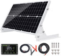 30W 12V Solar Panel Kit with 10A Waterproof Charge Controller M9286