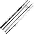 4 Piece Graphite Carbon Fiber Surf Spinning Fishing Rod O9227