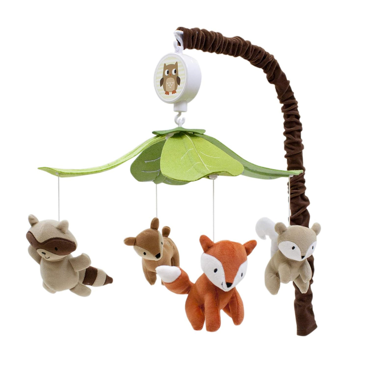 Multicolor Forest Animals Musical Baby Crib Mobile N880