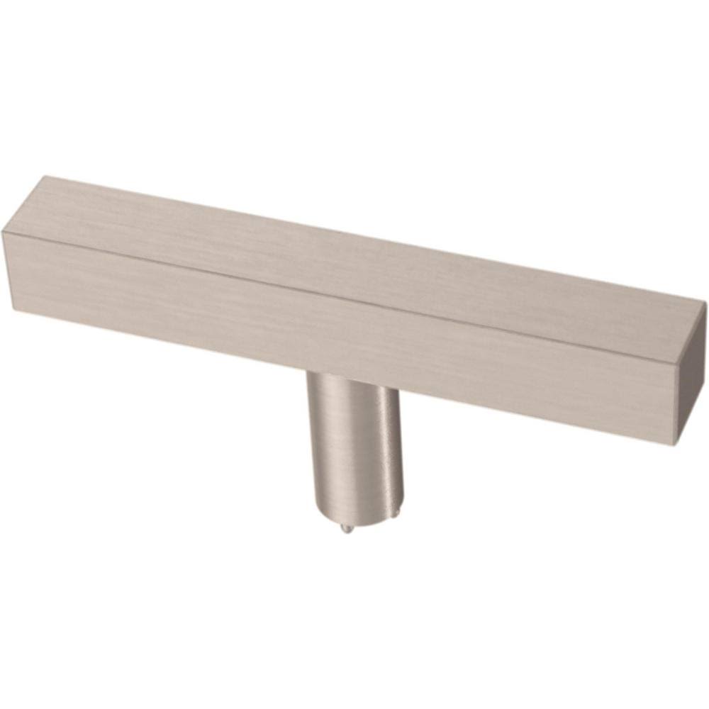 Satin Nickel Elongated Bar Cabinet Knob 12-Pack R7914