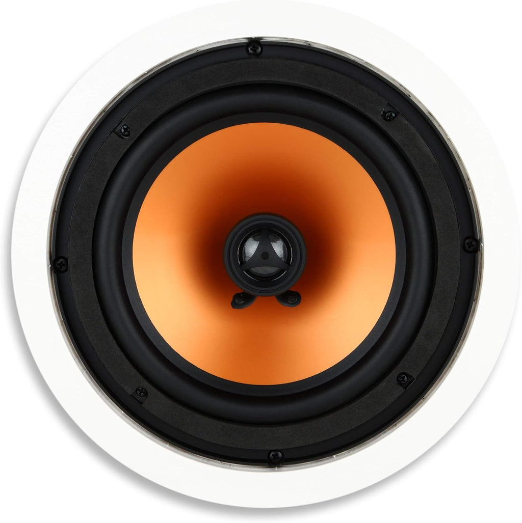 White 6.5 Inch 2-Way in Ceiling in Wall Speaker B999