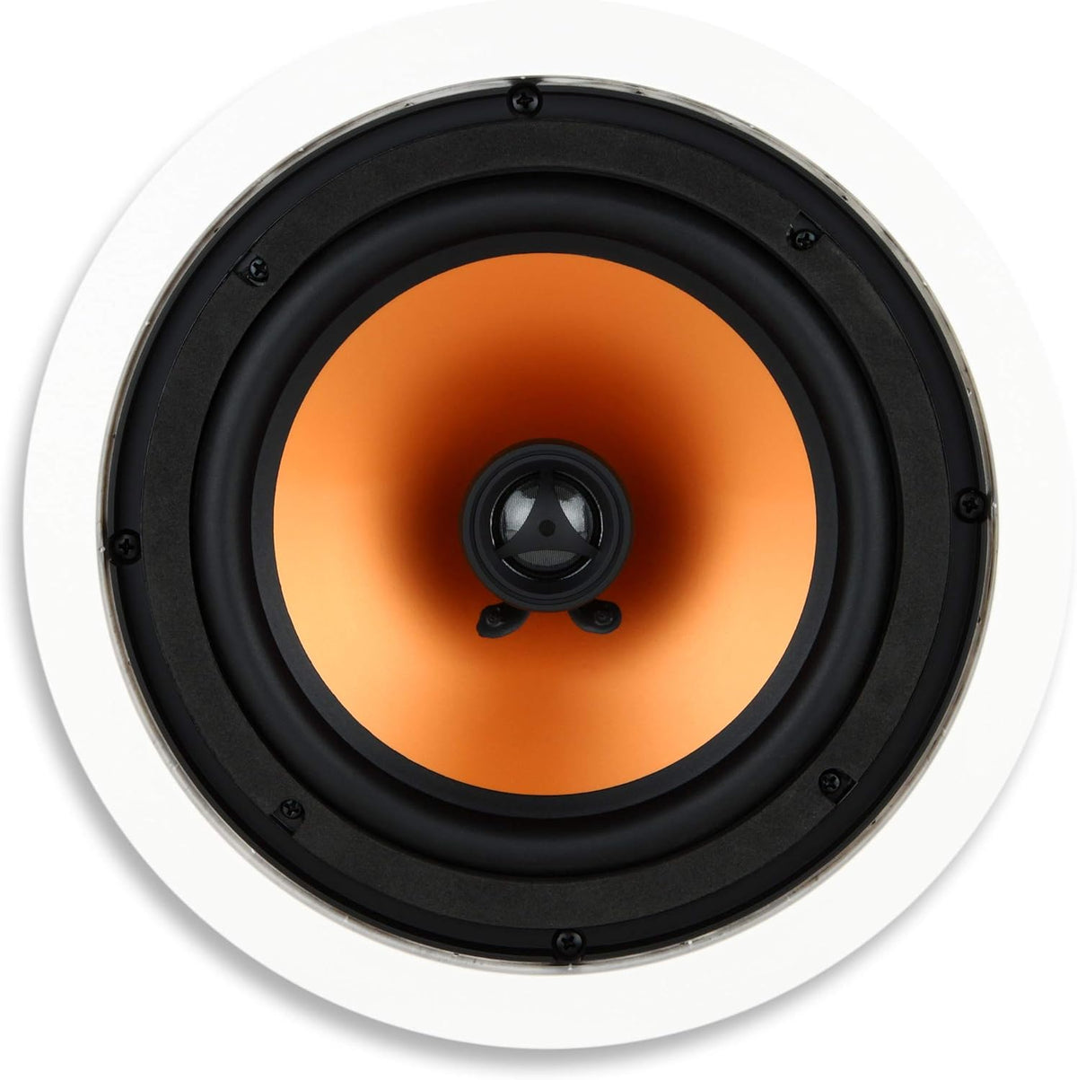 White 6.5 Inch 2-Way in Ceiling in Wall Speaker B999