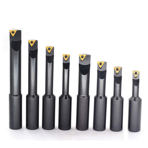 3/4 Shank Indexable Boring Bars 8 Pieces/Set with Carbide Inserts U867